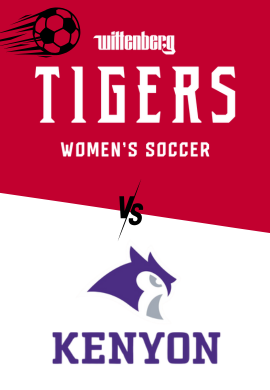 Wittenberg Women's Soccer vs Kenyon